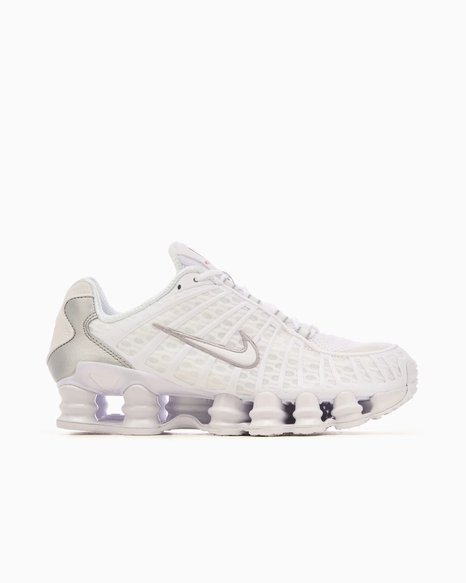 Nike Shox TL White Metallic Silver