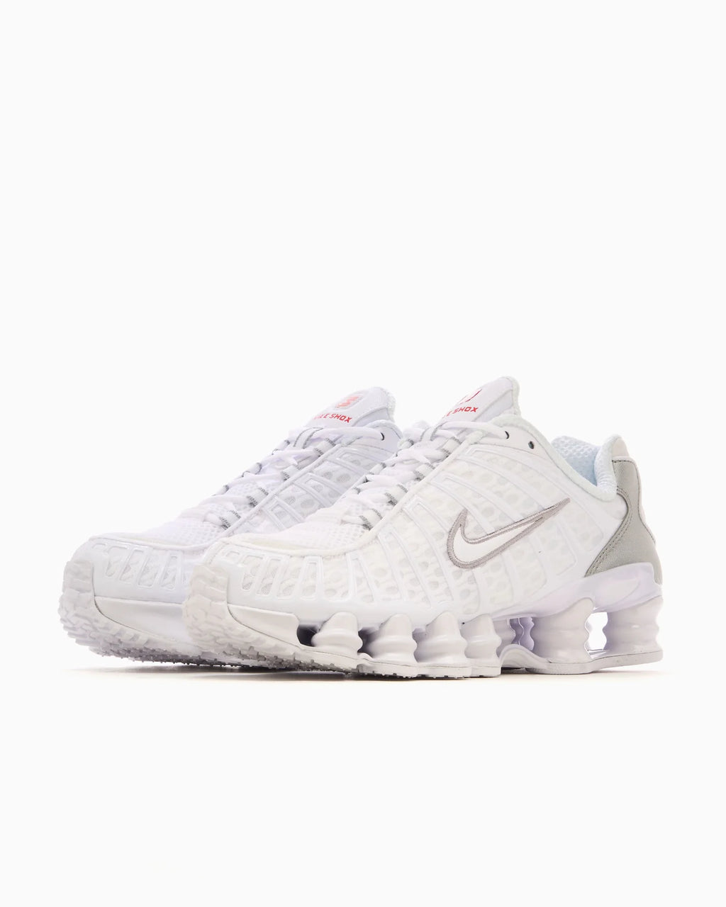 Nike Shox TL White Metallic Silver