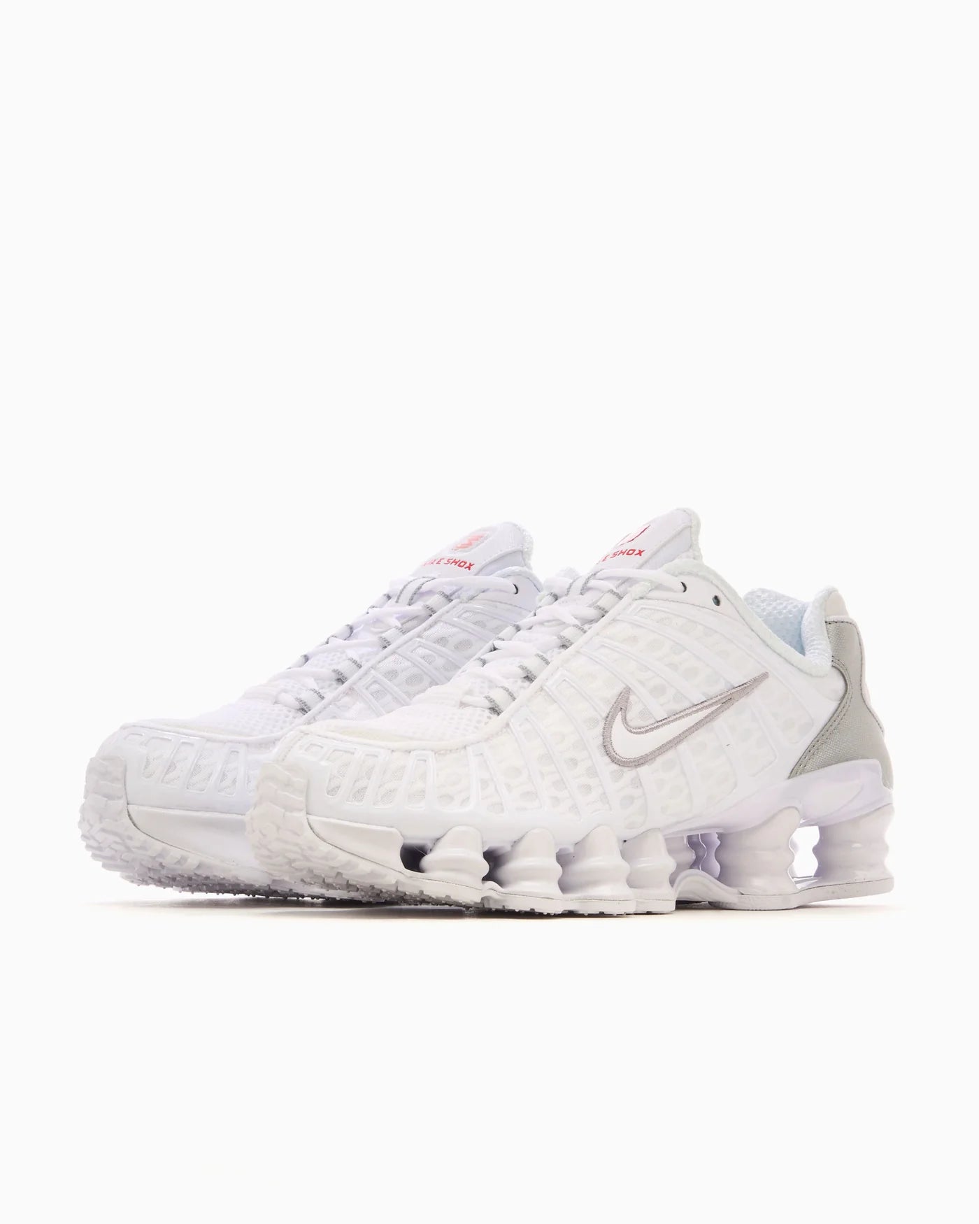 Nike Shox TL White Metallic Silver