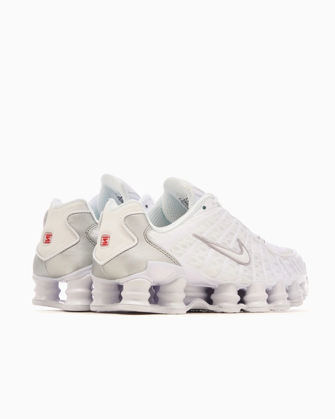 Nike Shox TL White Metallic Silver