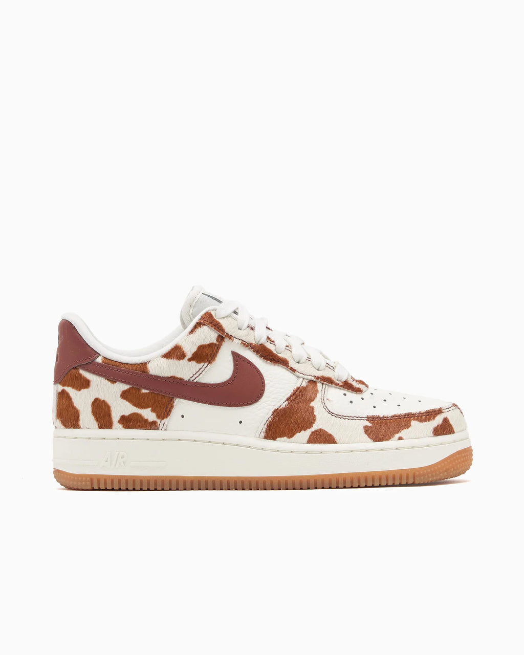 Nike Air Force 1 Low Cow Print Field Brown (Women's)