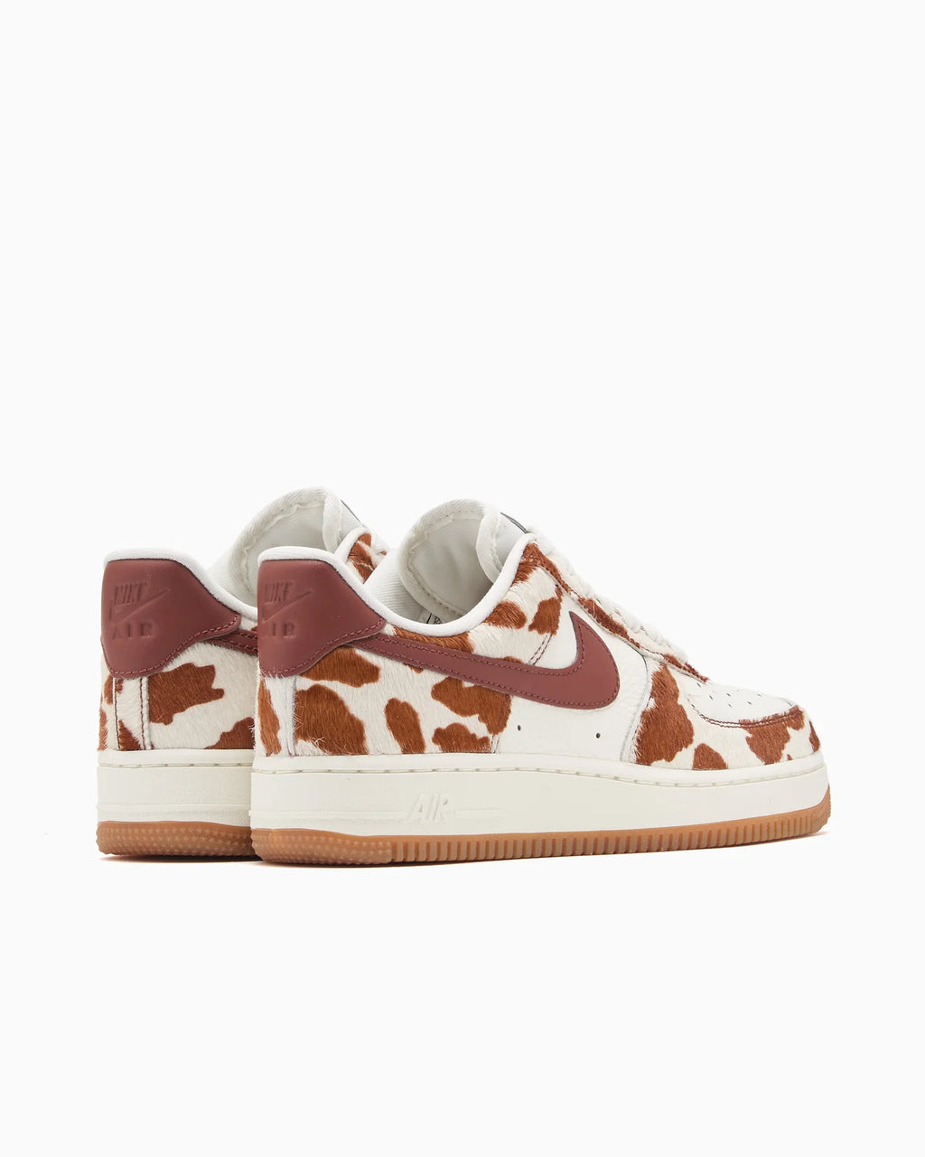 Nike Air Force 1 Low Cow Print Field Brown (Women's)