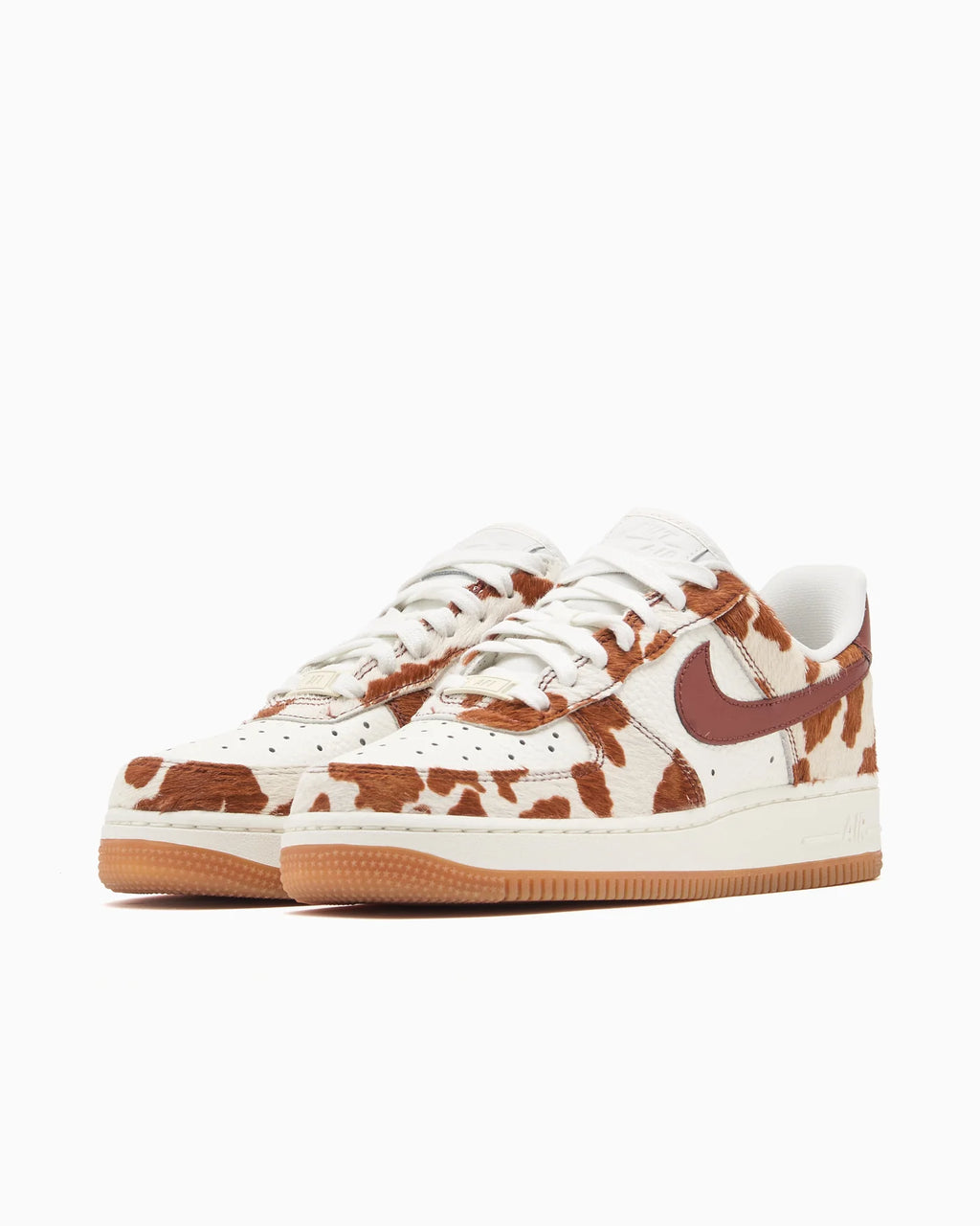 Nike Air Force 1 Low Cow Print Field Brown (Women's)