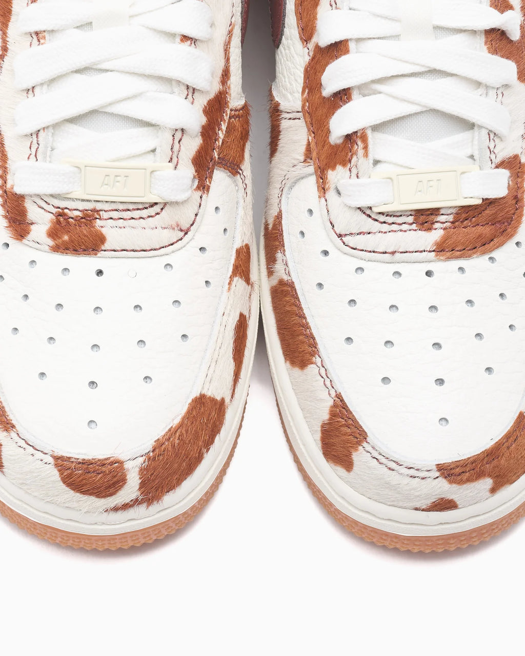 Nike Air Force 1 Low Cow Print Field Brown (Women's)