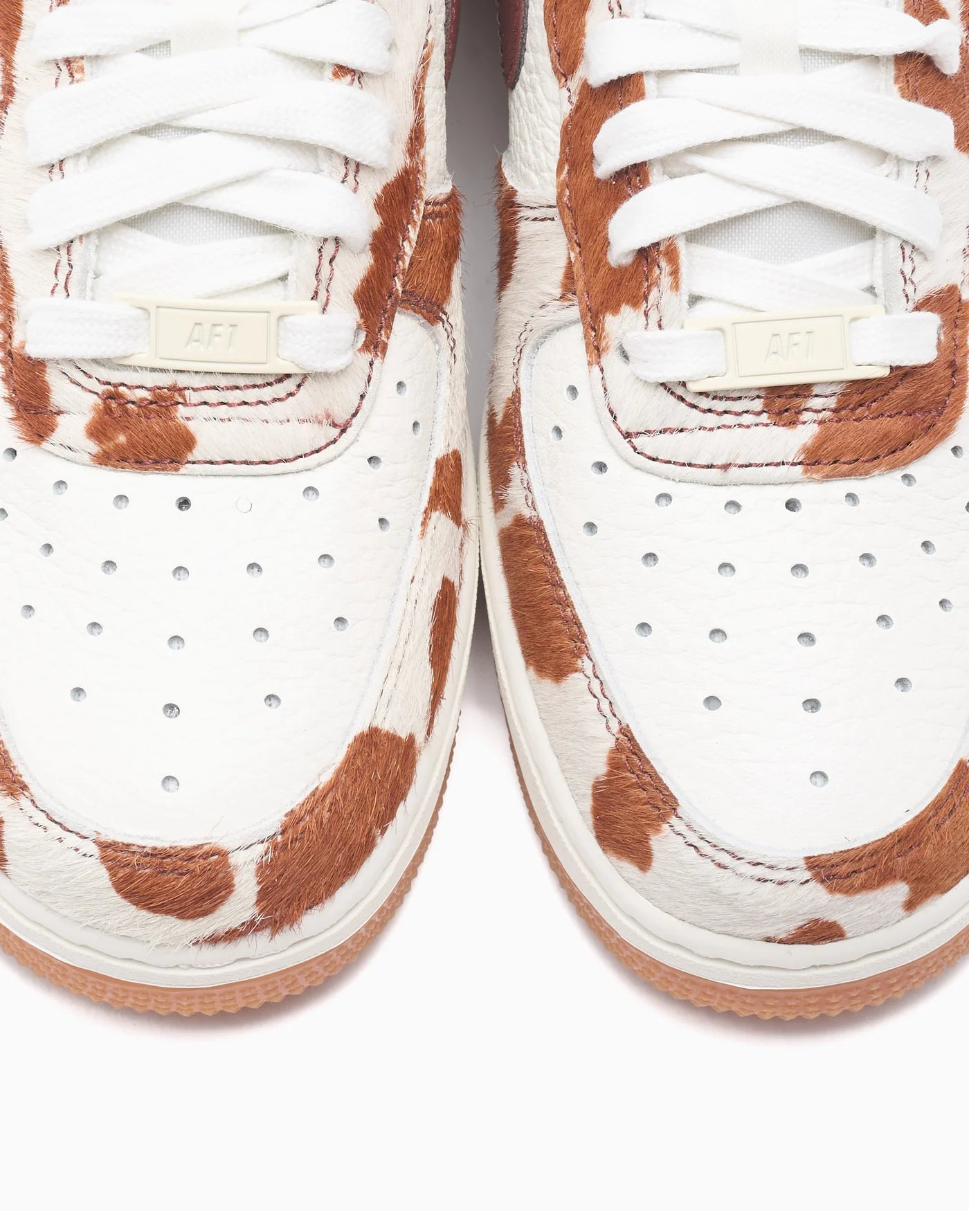 Nike Air Force 1 Low Cow Print Field Brown (Women's)