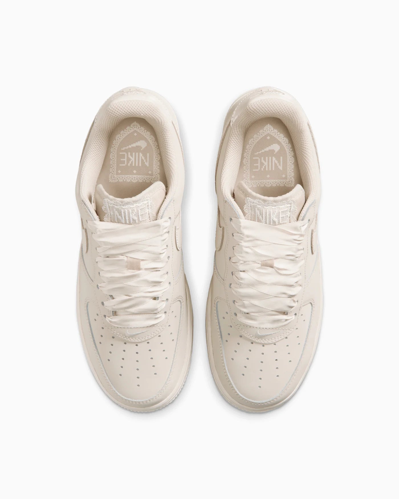 Nike Air Force 1 Low Retro Premium Ribbon Lace Oatmeal Ivory (Women's)