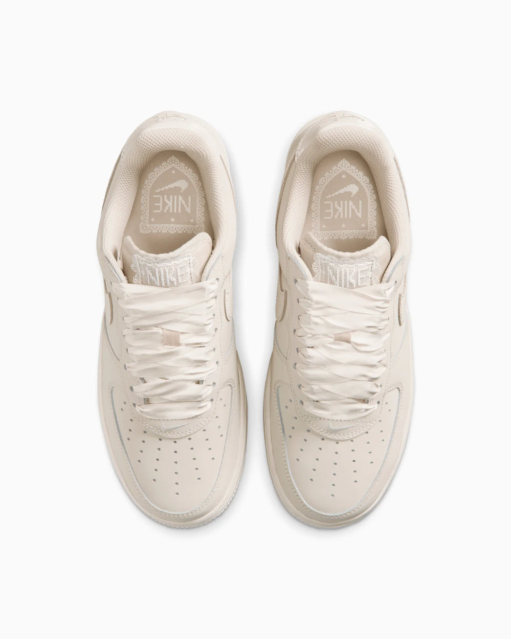 Nike Air Force 1 Low Retro Premium Ribbon Lace Oatmeal Ivory (Women's)