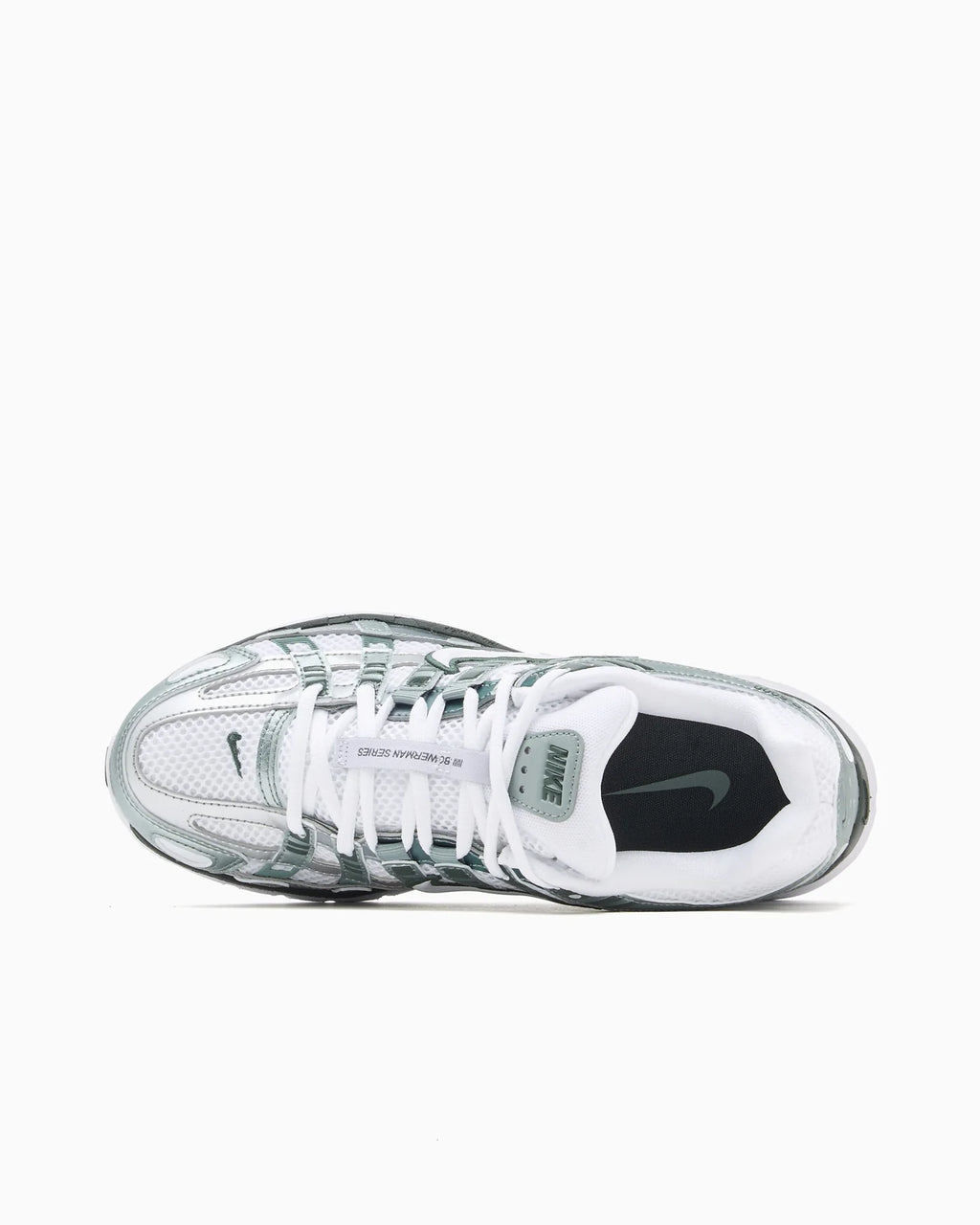 Nike P-6000 White - Camo Green