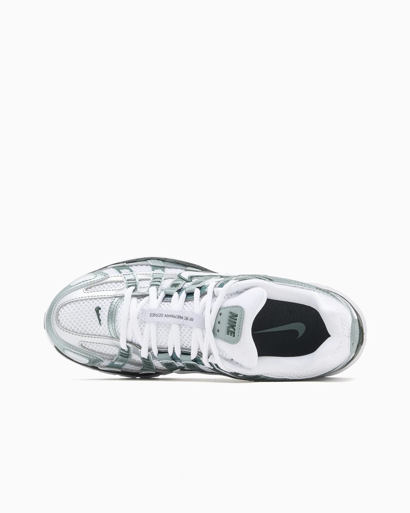 Nike P-6000 White - Camo Green