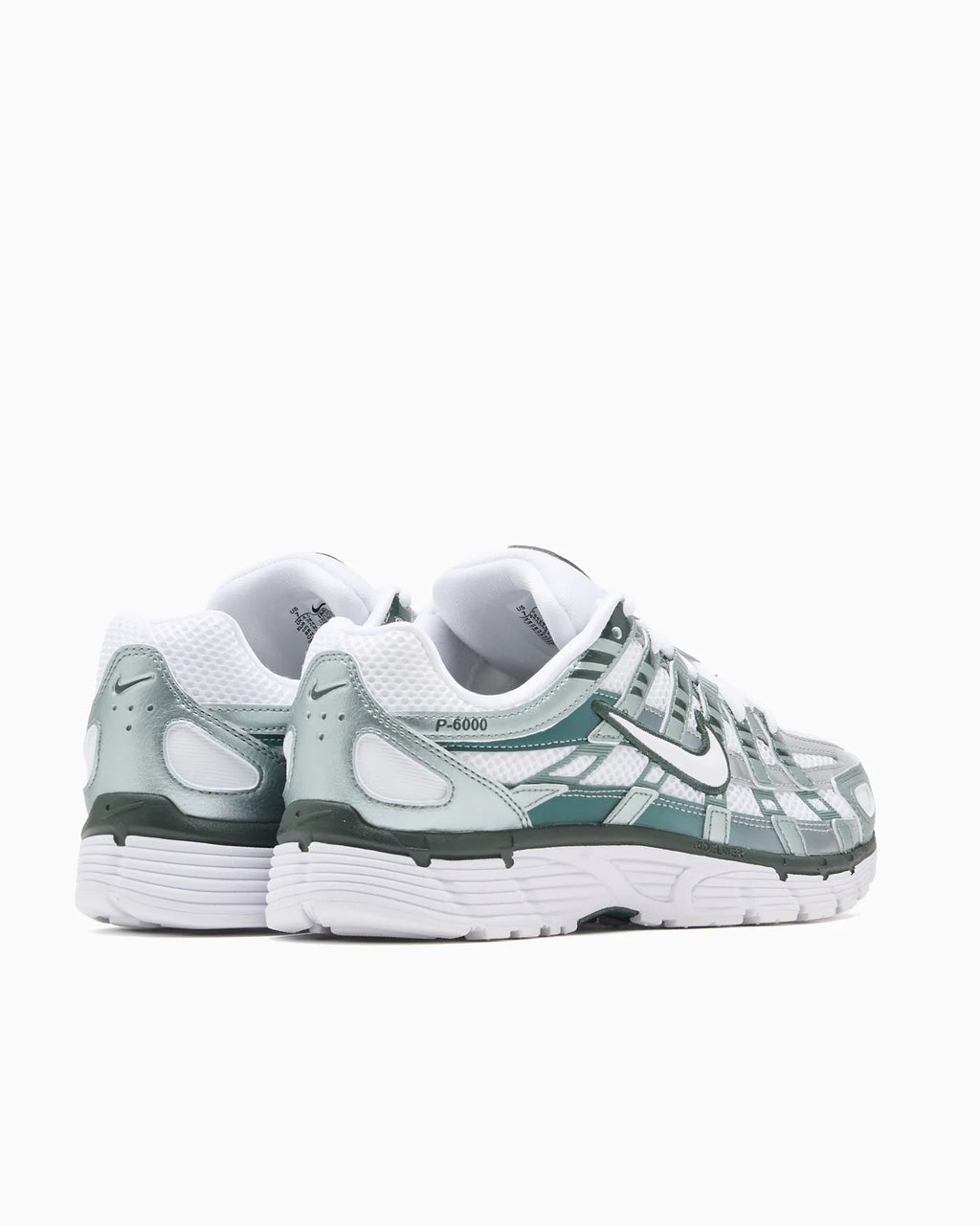 Nike P-6000 White - Camo Green