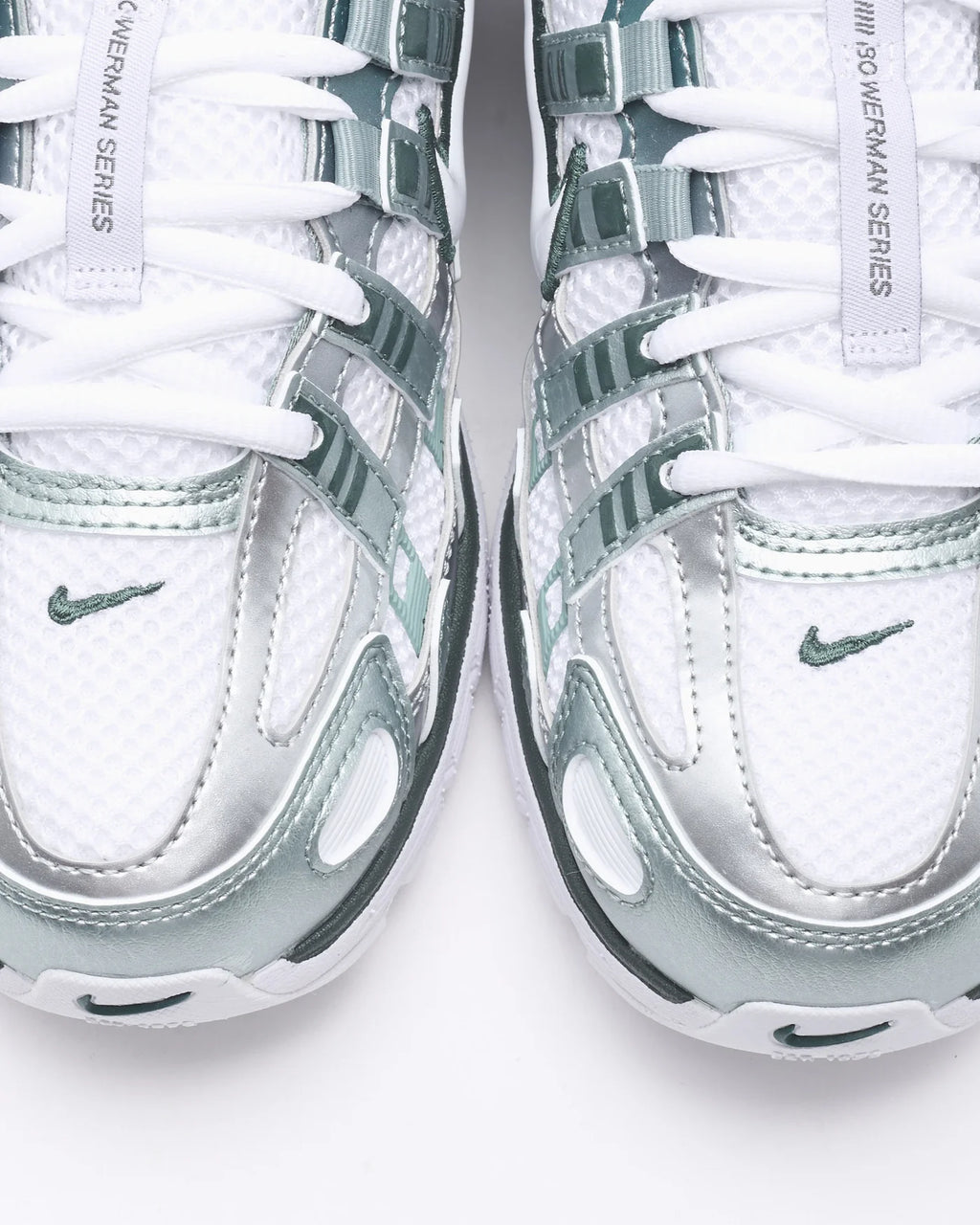 Nike P-6000 White - Camo Green