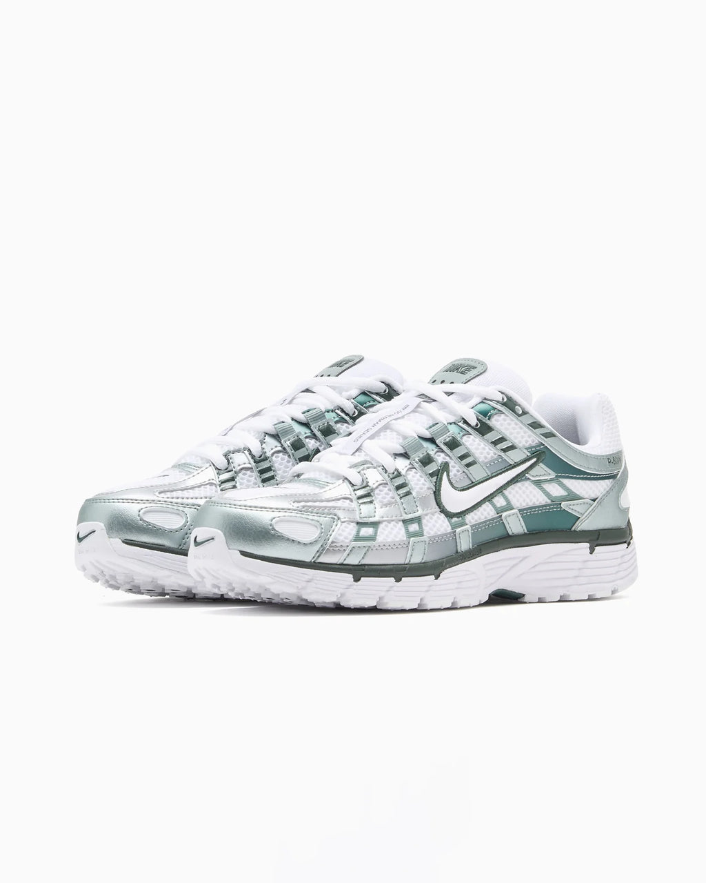 Nike P-6000 White - Camo Green