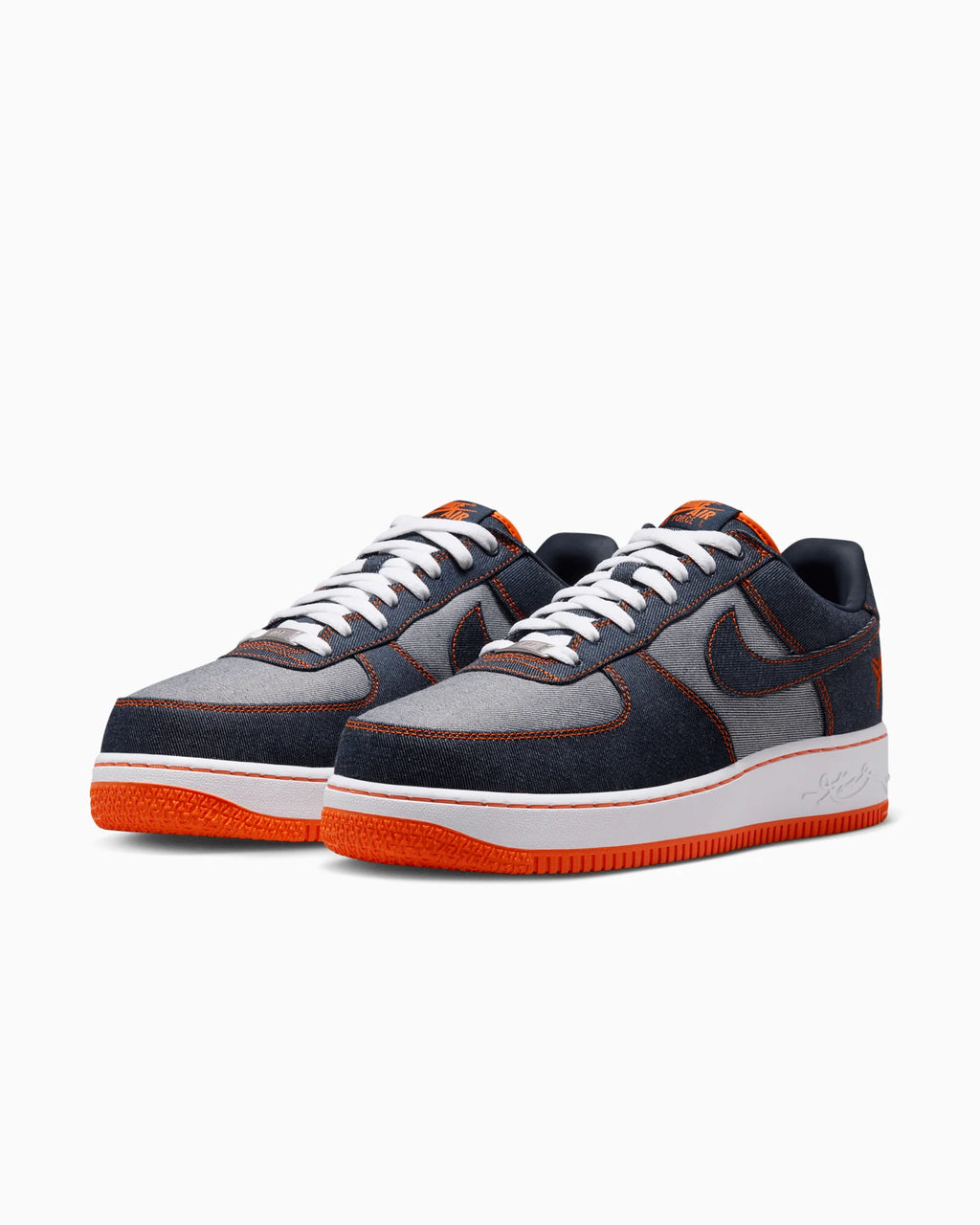 Nike Air Force 1 Low Protro Kobe Bryant Denim Obsidian Safety Orange