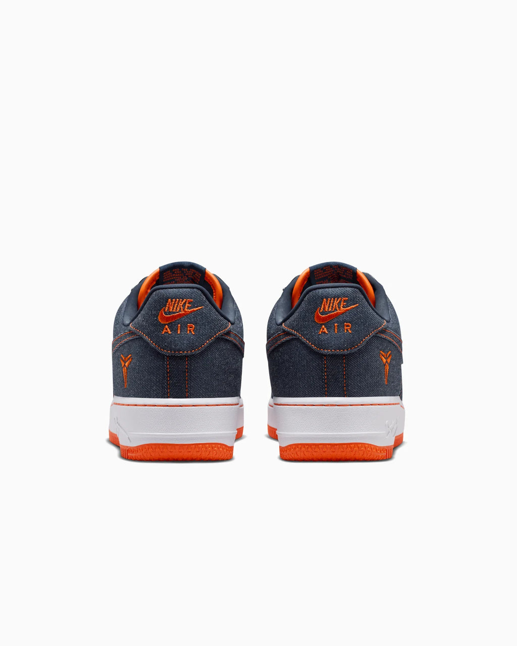 Nike Air Force 1 Low Protro Kobe Bryant Denim Obsidian Safety Orange
