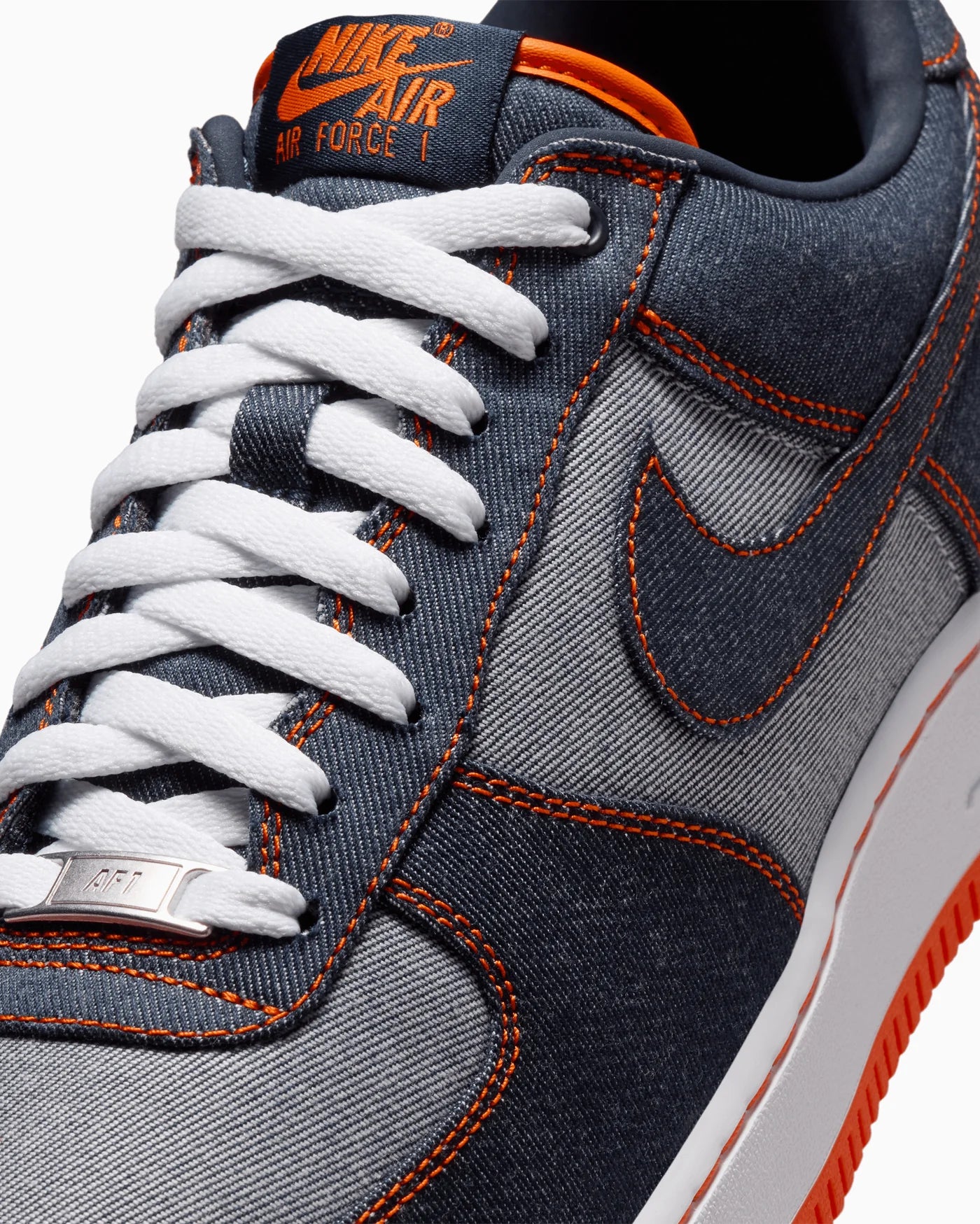 Nike Air Force 1 Low Protro Kobe Bryant Denim Obsidian Safety Orange