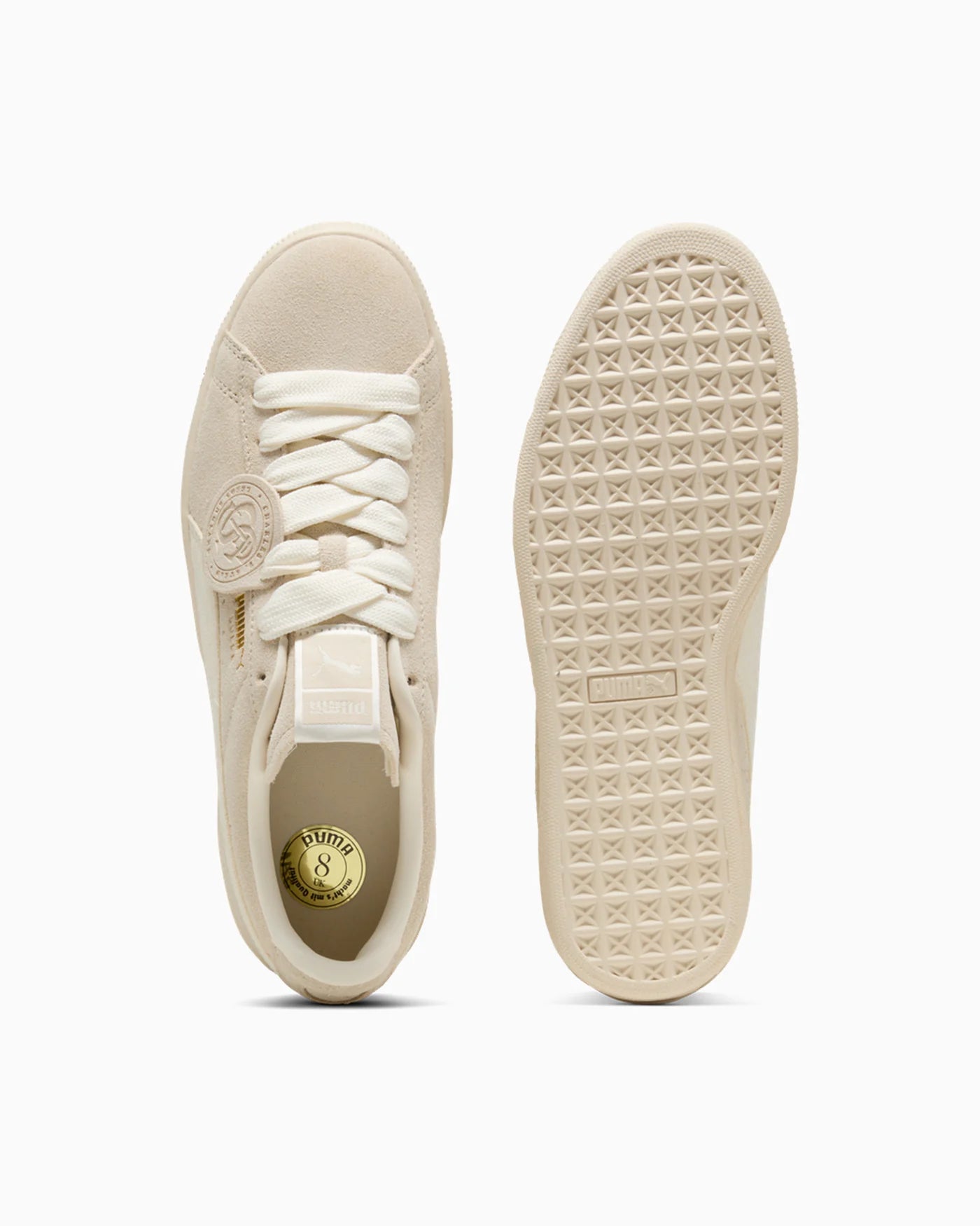 Puma Suede Charles F. Stead Ash Gray Ivory