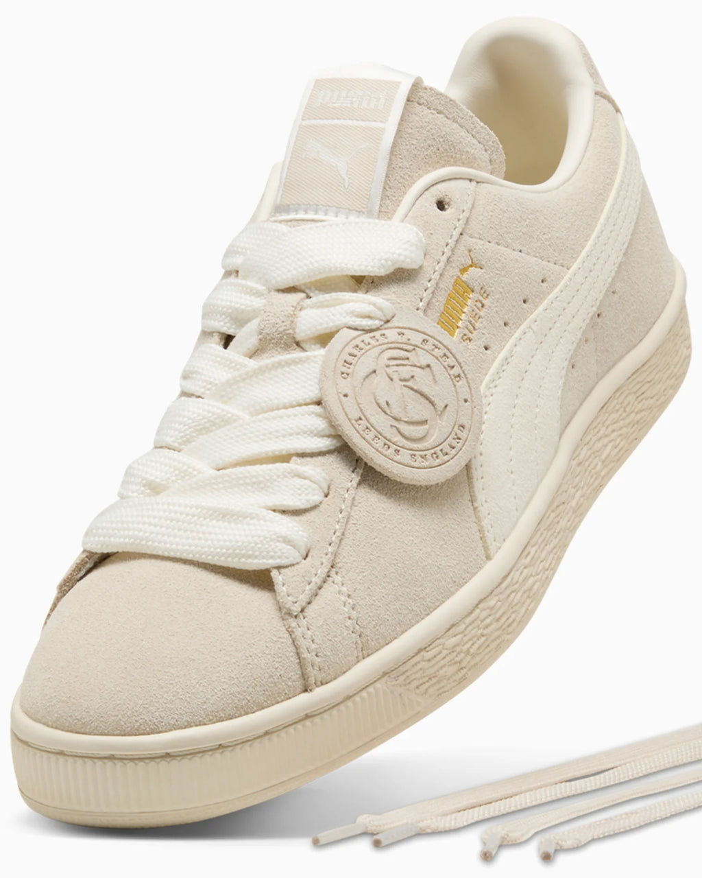 Puma Suede Charles F. Stead Ash Gray Ivory