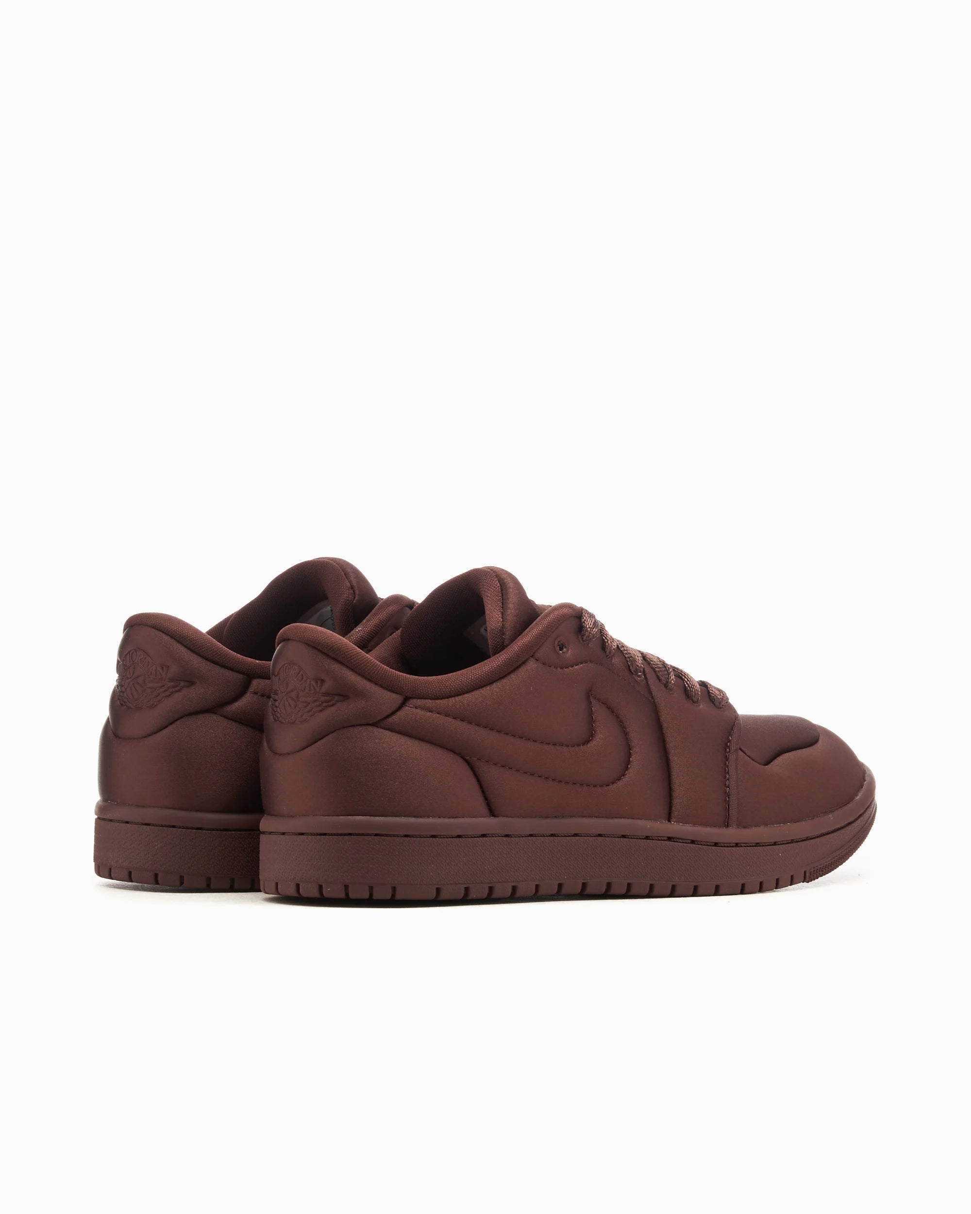 Air Jordan Women's 1 Low Method Of Make Satin Earth