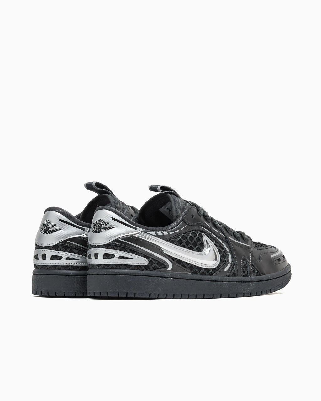 Air Jordan Women's 1 Low V3 "Method Of Make" Black Metallic Silver